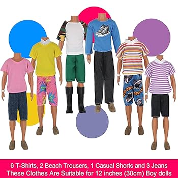 Amazon.com: ZTWEDEN 32Pcs Doll Clothes and Accessories for Amazon.com: ZTWEDEN 32Pcs Doll Clothes and Accessories for